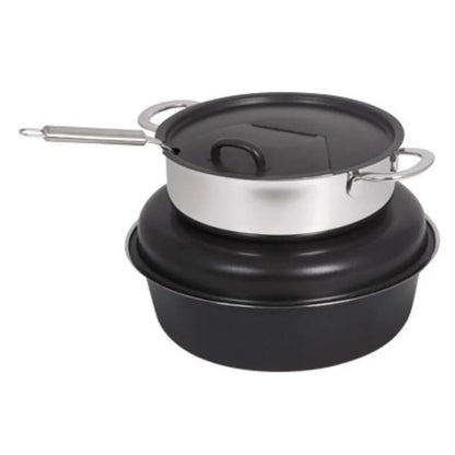 Spring USA 2385-88/6 Seasons Induction Soup Tureen with Black Pearl Accents - SP2385886