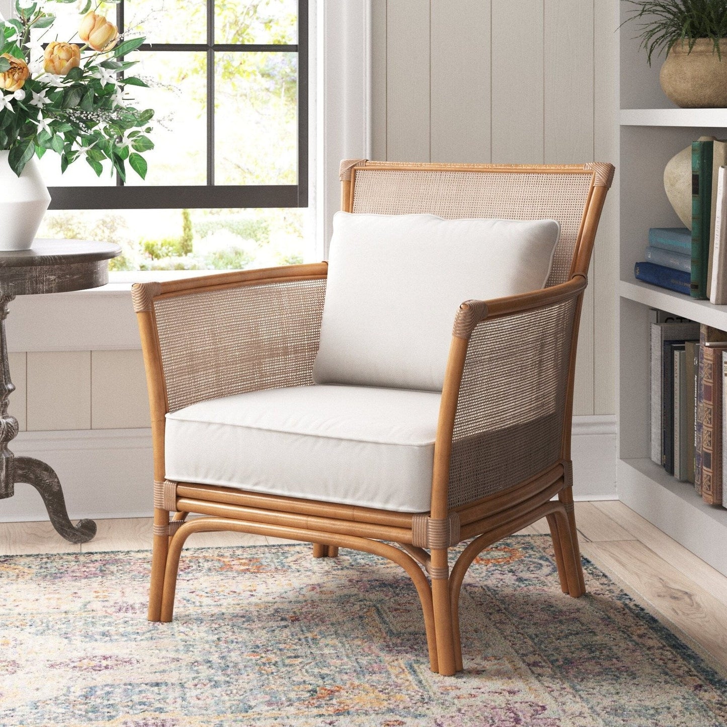 New Pacific Direct Tatum Rattan Accent Chair  - 2400035