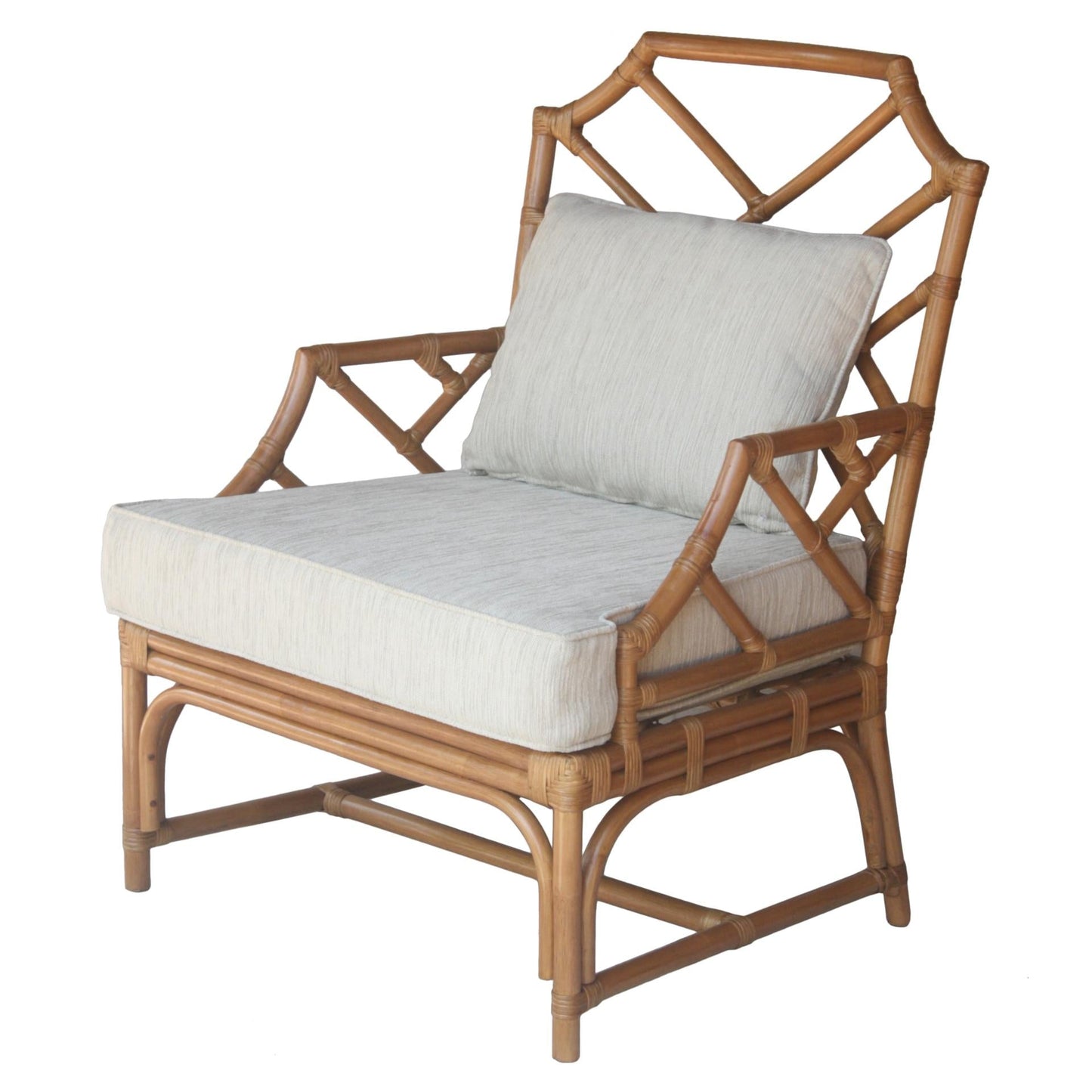 New Pacific Direct Kara Rattan Accent Arm Chair - 2400043-CB
