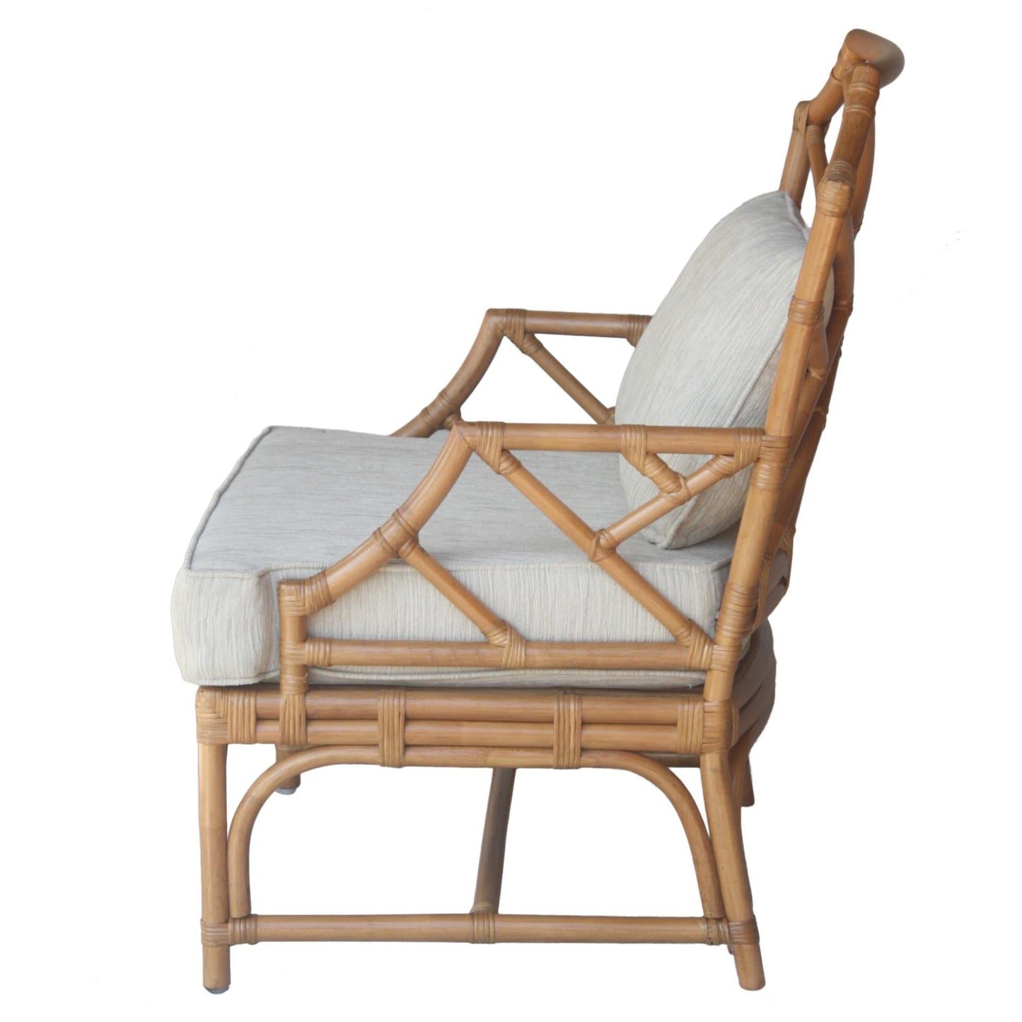 New Pacific Direct Kara Rattan Accent Arm Chair - 2400043-CB