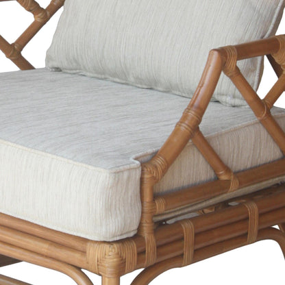 New Pacific Direct Kara Rattan Accent Arm Chair - 2400043-CB