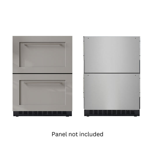 KOOLMORE  23 in. Panel Ready Two-Drawer Refrigerator and Freezer  - KMBIR1D1FPR