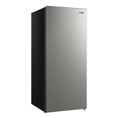 KOOLMORE 7 Cu. Ft. Garage Ready Convertible Upright Manual Defrost Freezer/Refrigerator in Stainless Steel  - KM-RUF-7S-SS