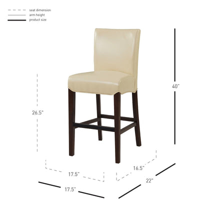 New Pacific Direct Milton Bonded Leather Counter Stool -  268527B-693