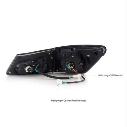 Auxbeam LED Tail Lights Assembly Upgraded Version For 2006-2013 Lexus IS 2th Gen (XE20) - ZC000166
