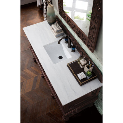 James Martin Vanities Balmoral 60" Single Vanity Cabinet - 150-V60S-ANW-3AF
