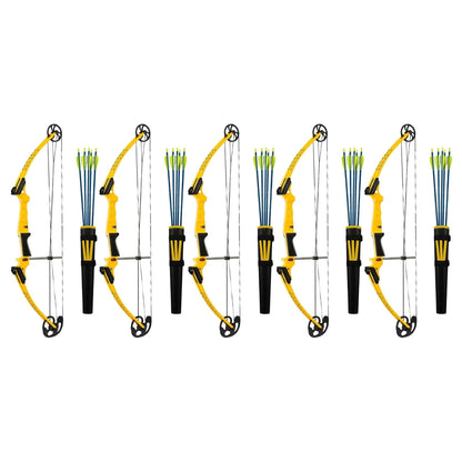 Genesis Archery Original Right Hand Compound Bow Kit w/Arrows & Quiver (5 Pack) - 323587