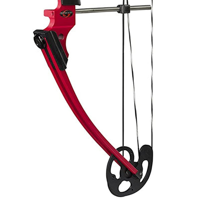 Genesis Archery Compound Bow Adjustable Sizing for Right Handed, Red (4 Pack) - 323624