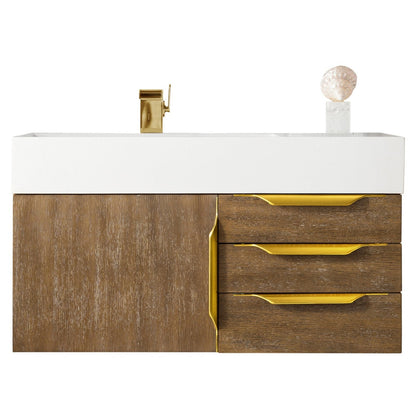 James Martin Vanities Mercer Island 36" Single Vanity - 389-V36-AGR-G-DGG