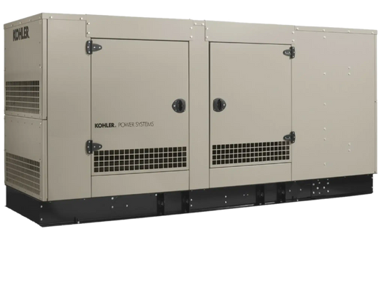 Kohler 150KW 120/208V 3-Phase Standby Generator Aluminum New - 150ERESC-QS10