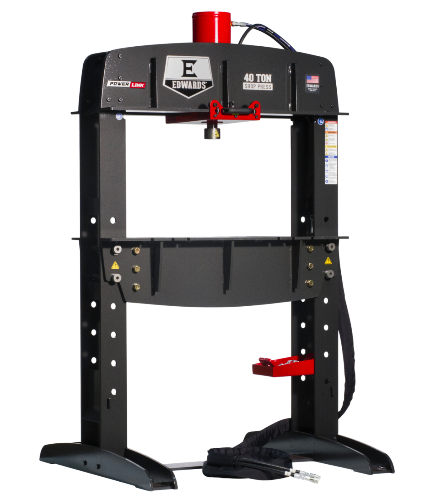 EDWARDS 60 Ton Shop Press & Portable Power Unit - ED9-HAT8010