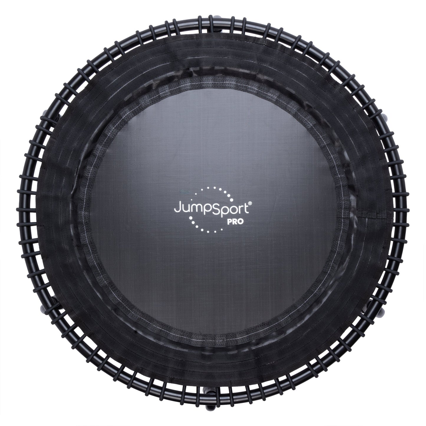 Disc-O-Bed JumpSport 550 Workout Rebounder for Adults, 44" | PRO CE | Mini Exercise Fitness Trampoline Jumper with Cables | Black - 414166
