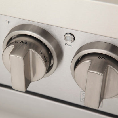 Kucht Professional 30" 4.2 cu. ft. Natural Gas Range in White with True Simmer Burners, KFX3000X-W - KFX3000X-W