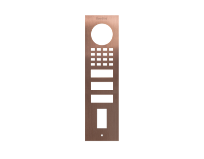 DoorBird Front Panel for D1102FV Fingerprint 50 Surface-Mount in Bronze - 423872400