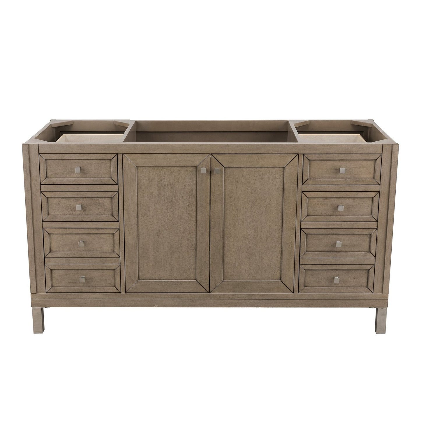James Martin Vanities Chicago 60" Single Vanity - 305-V60S-WWW-3AF