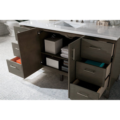 James Martin Vanities Metropolitan 60" Single Vanity -  850-V60S-SOK-3CAR