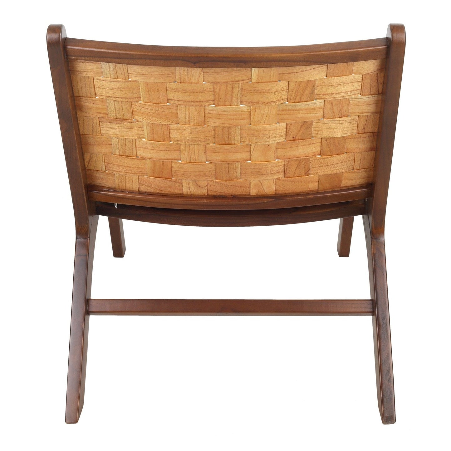 New Pacific Direct Loria Teak Accent Chair w/ PU Cushion 4800004 - 4800004