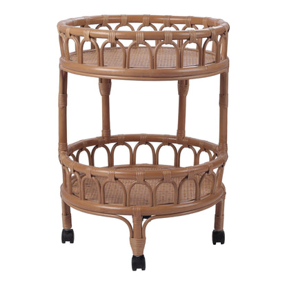 New Pacific Direct Dijon Rattan Cart -  4900032