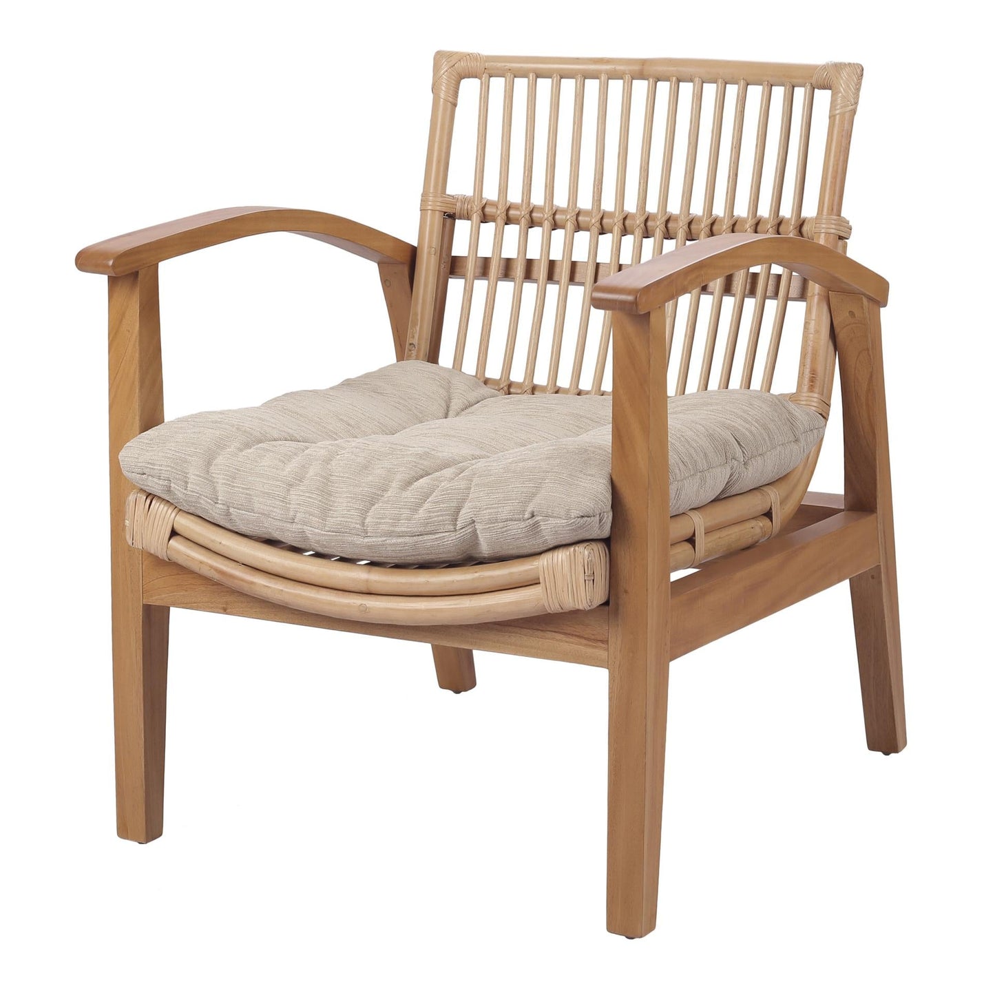 New Pacific Direct Valdes Rattan Accent Chair -  4900034