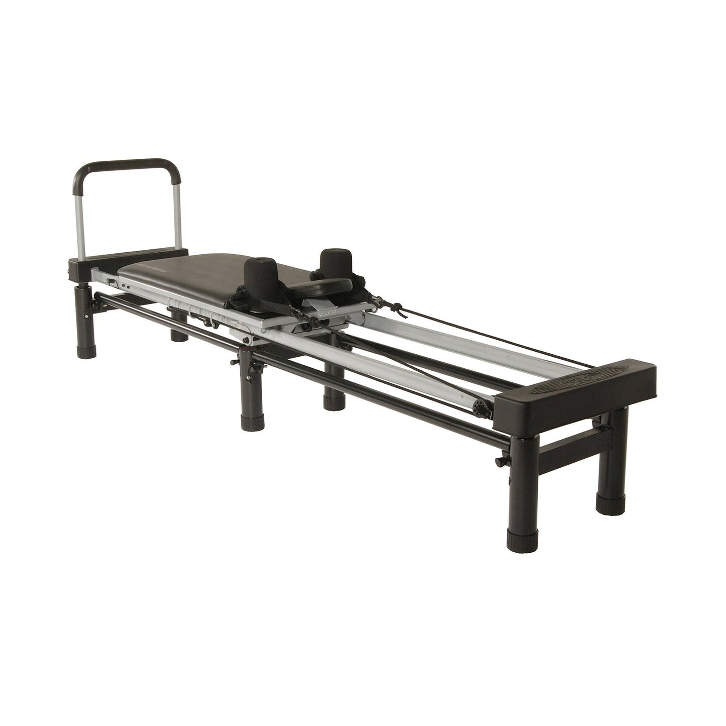 Stamina AeroPilates Reformer Board Whole Body Resistance Workout System, Black - 249424