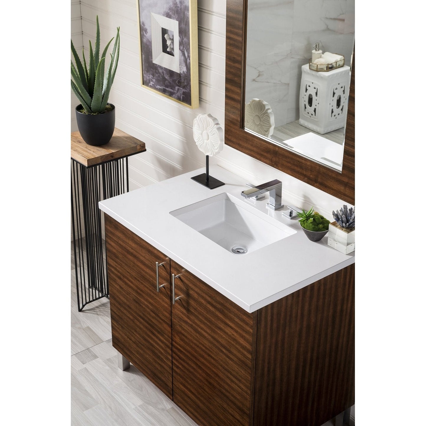 James Martin Vanities Metropolitan 36" Single Vanity - 850-V36-AWT-3AF