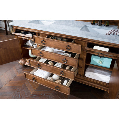 James Martin Vanities Mykonos 72" Double Vanity - 550-V72-CIN-3AF
