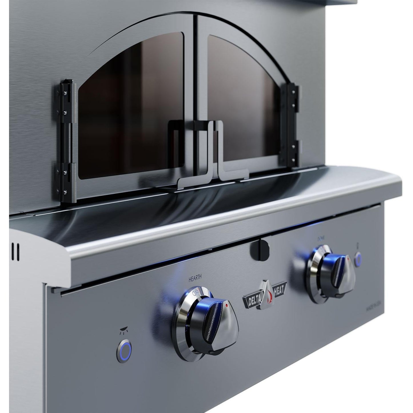 Delta Heat: 30" Delta Heat Pizza Oven, Built-in - DHPO30BI-L