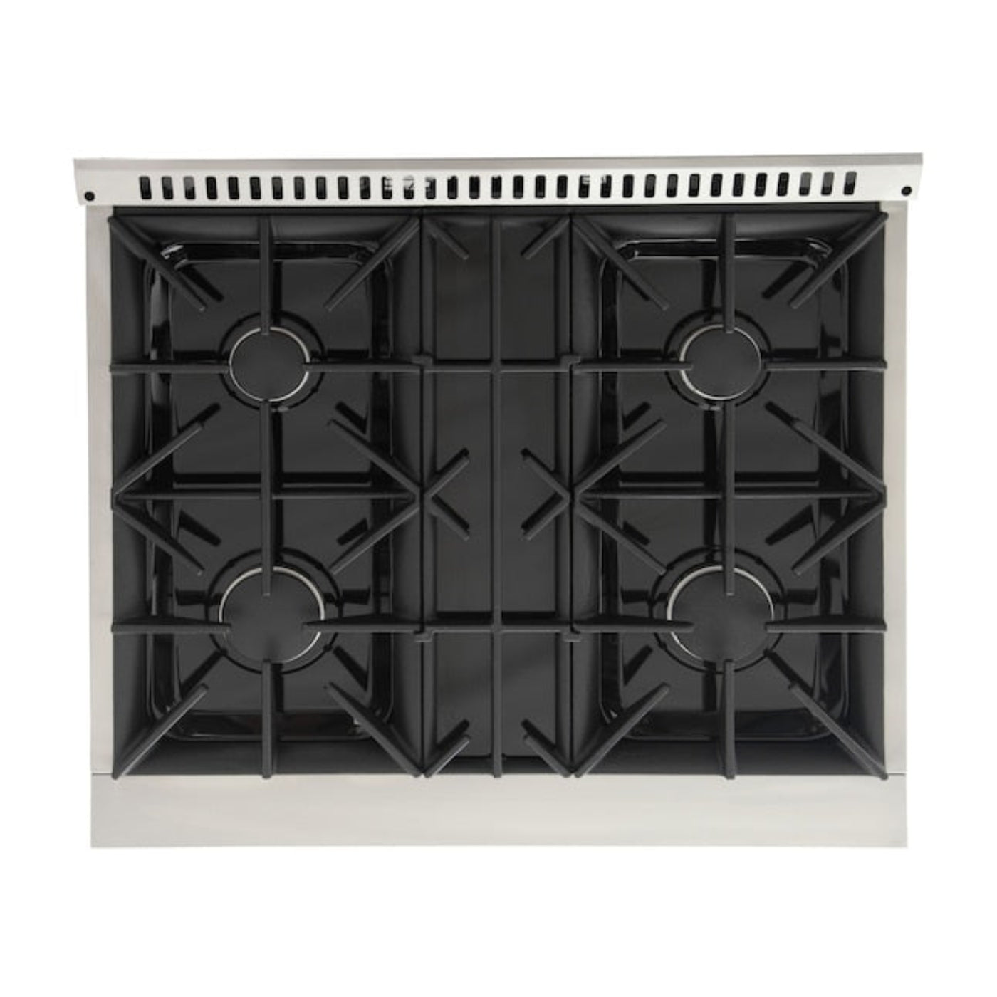 Kucht 30" Pro-Style Natural Gas Dual Fuel Range in White with Rose Gold Accents, KDF302-W-ROSE - KDF302-W-ROSE
