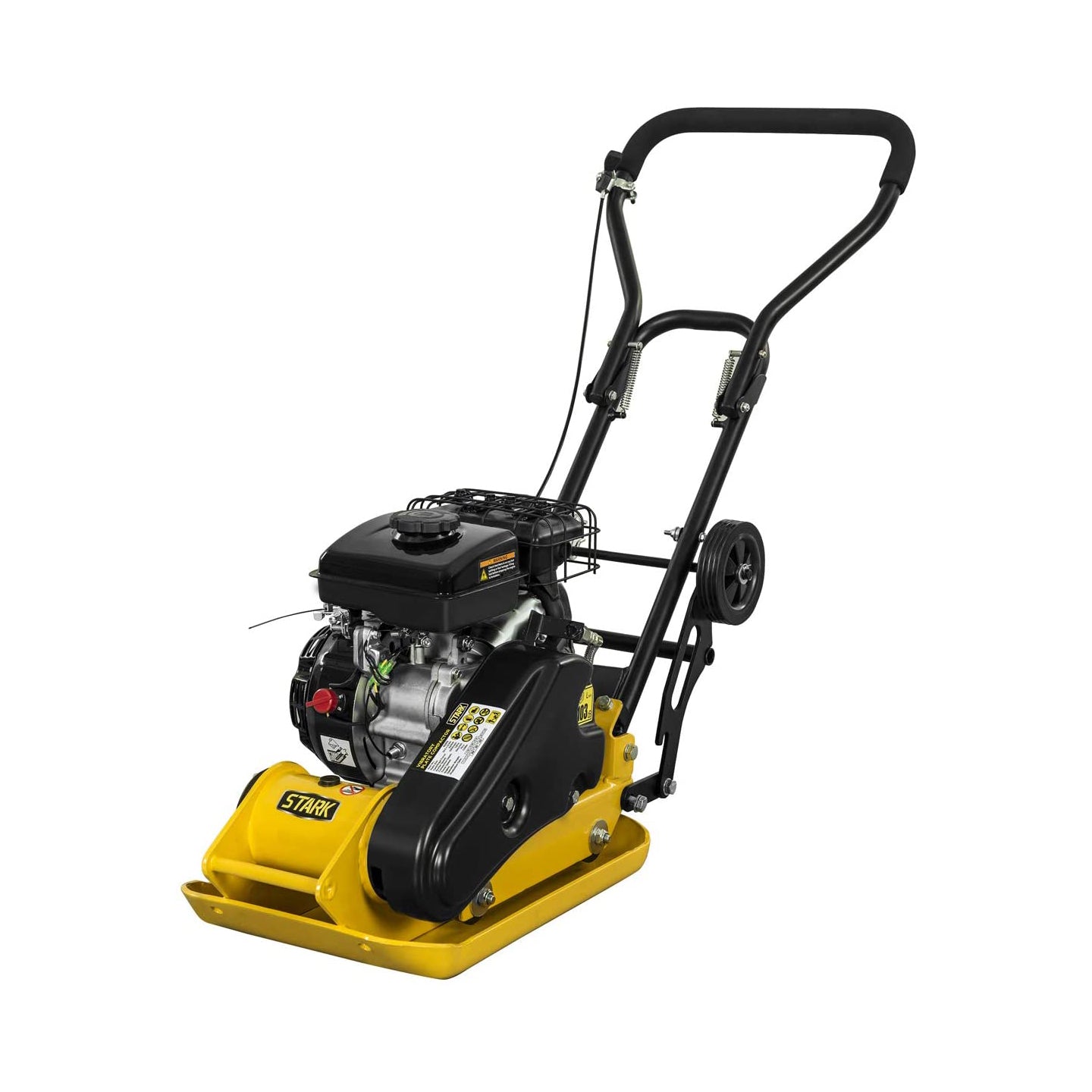 Stark USA 6.5HP Walk Behind Plate Compactor 196cc Motor 350 sq/f 21" x 15" Plate - 61028