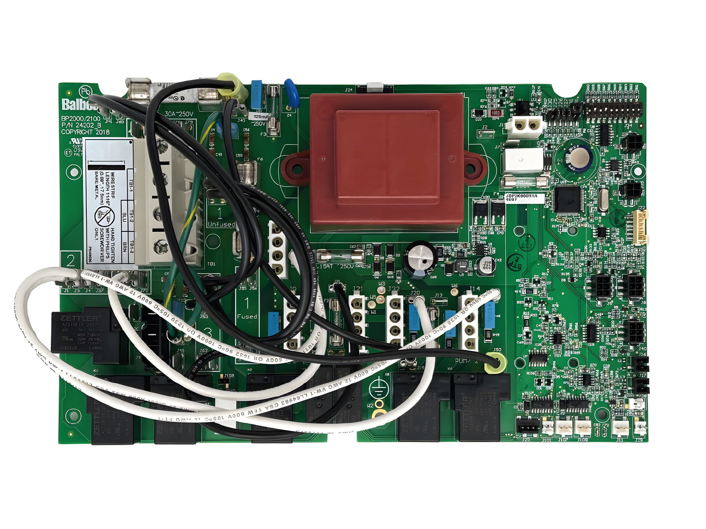 Sundance Spas 6600-623 PWA Control Board 1 Pump 780 Series -  6600-623