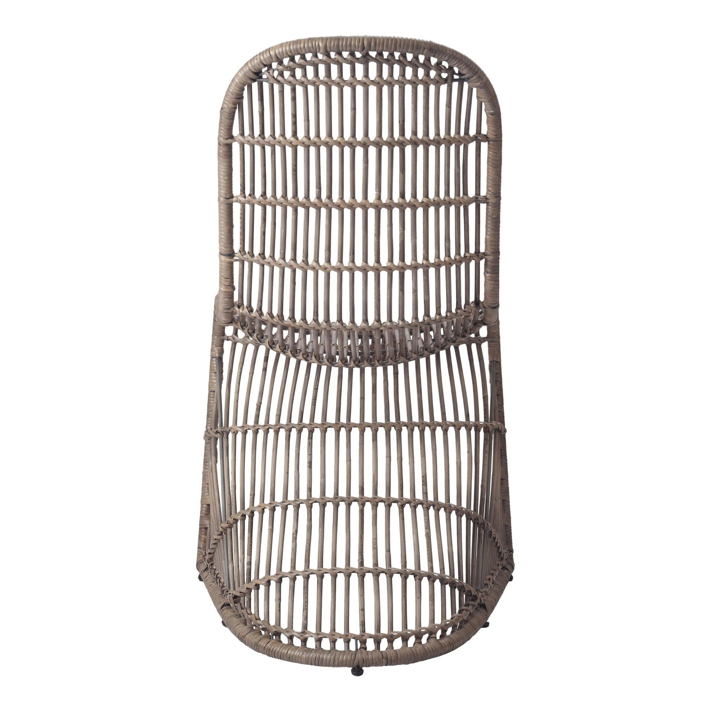 New Pacific Direct Groovy Rattan Chair, (Set of 2)  - 6600010-G