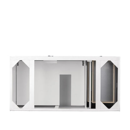 James Martin Vanities Savannah 48" Bright White Single Vanity - 238-104-V48-BW-3AF