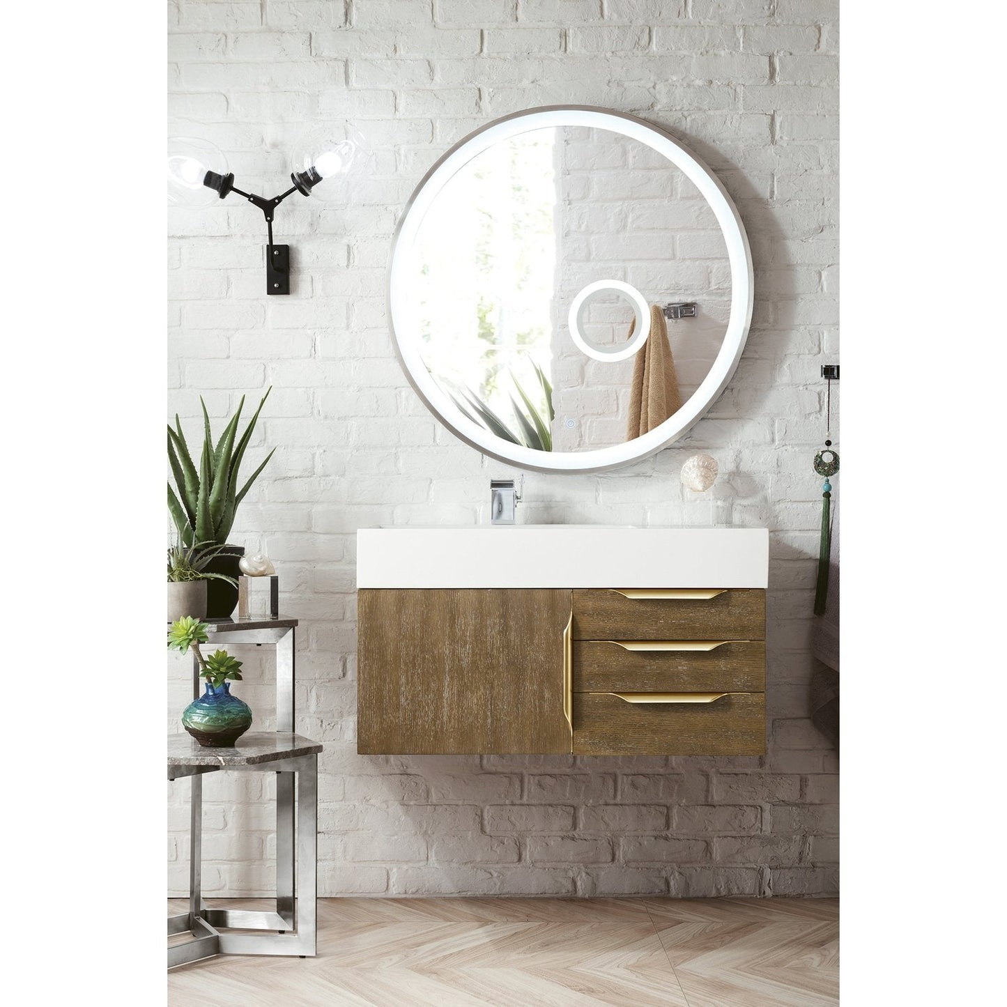 James Martin Vanities Mercer Island 36" Single Vanity - 389-V36-AGR-G-DGG