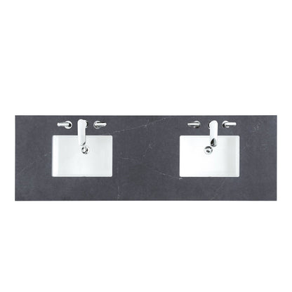 James Martin Vanities Mykonos 72" Double Vanity - 550-V72-CIN-3AF