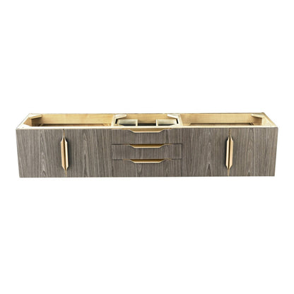 James Martin Vanities Mercer Island 72" Single Vanity - 389-V72S-AGR-G-DGG