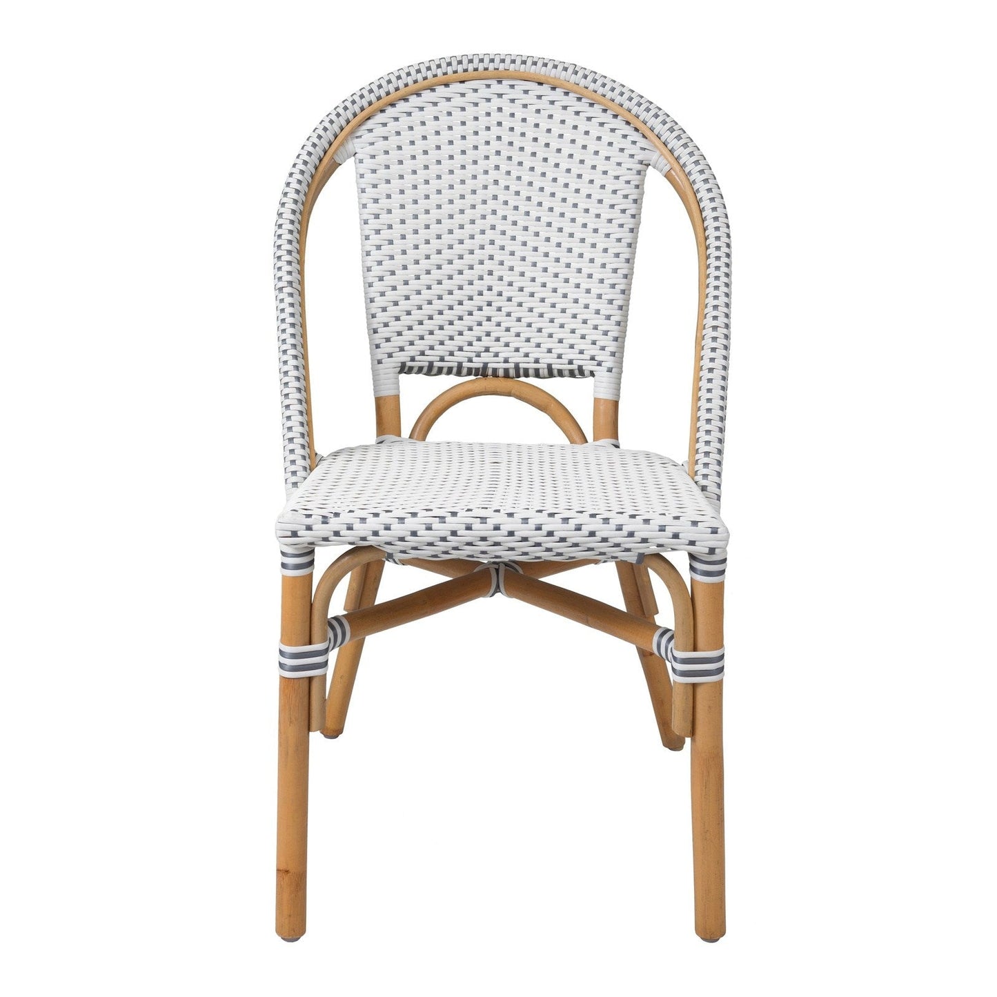 New Pacific Direct Avignon Paris Rattan Bistro Chair, (Set of 2) -  7400038