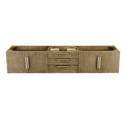 James Martin Vanities Mercer Island 72" Double Vanity - 389-V72D-AGR-G-DGG