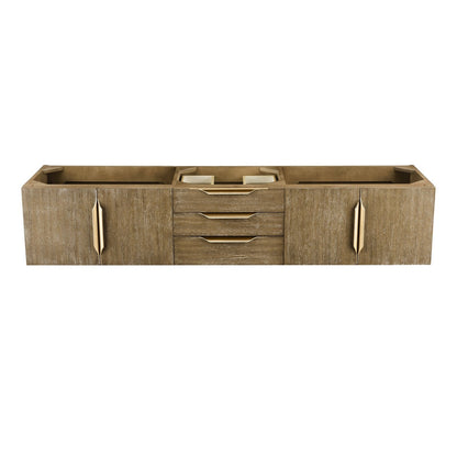 James Martin Vanities Mercer Island 72" Single Vanity - 389-V72S-AGR-G-DGG