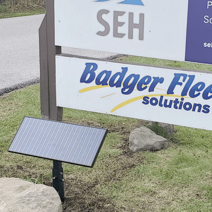 AVS Energy Solar LED Sign Light 10 Watt 1000 Lumens 5000K Billboard Light Monument Sign Lighting Solar Uplight  - AVS-UPL-10W