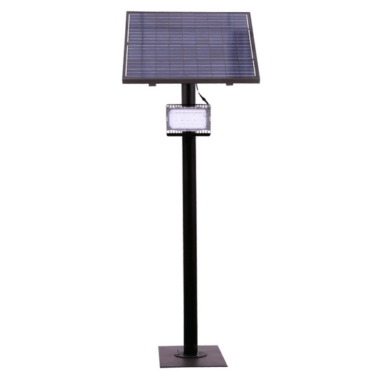 AVS Energy Solar LED Flood Light 20 Watt 2800 Lumens 5000K  - AVS-BLK-20W