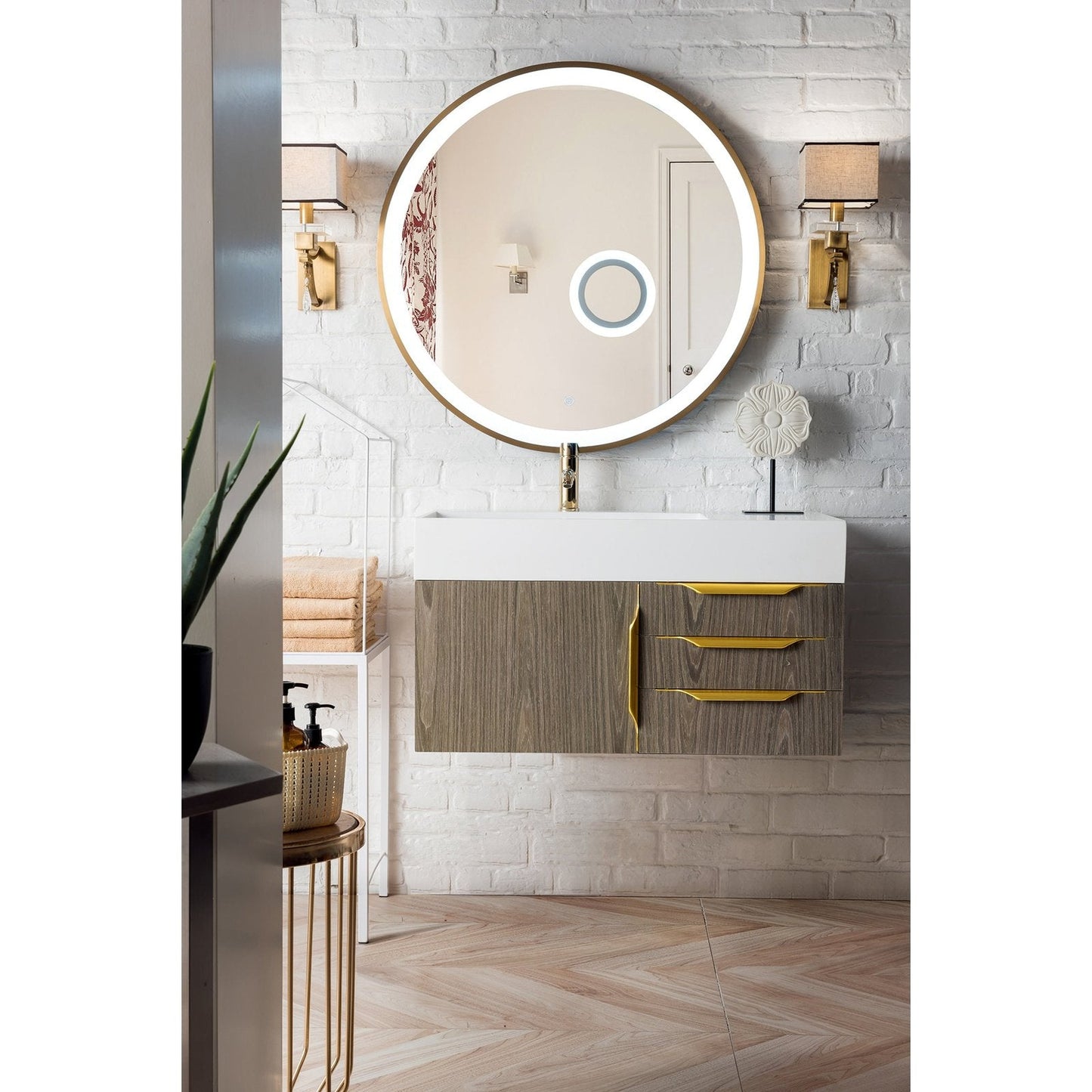 James Martin Vanities Mercer Island 36" Single Vanity - 389-V36-AGR-G-DGG
