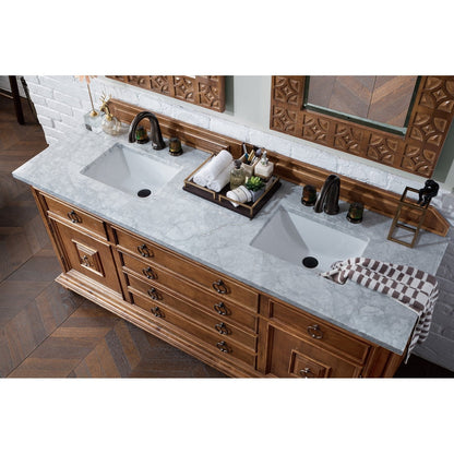 James Martin Vanities Mykonos 72" Double Vanity - 550-V72-CIN-3AF