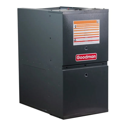 Goodman - 100,000 BTU 80% Gas Furnace - 21" Width - Downflow / Horizontal - Single Stage - 115V - R32 - GD9S801005CN