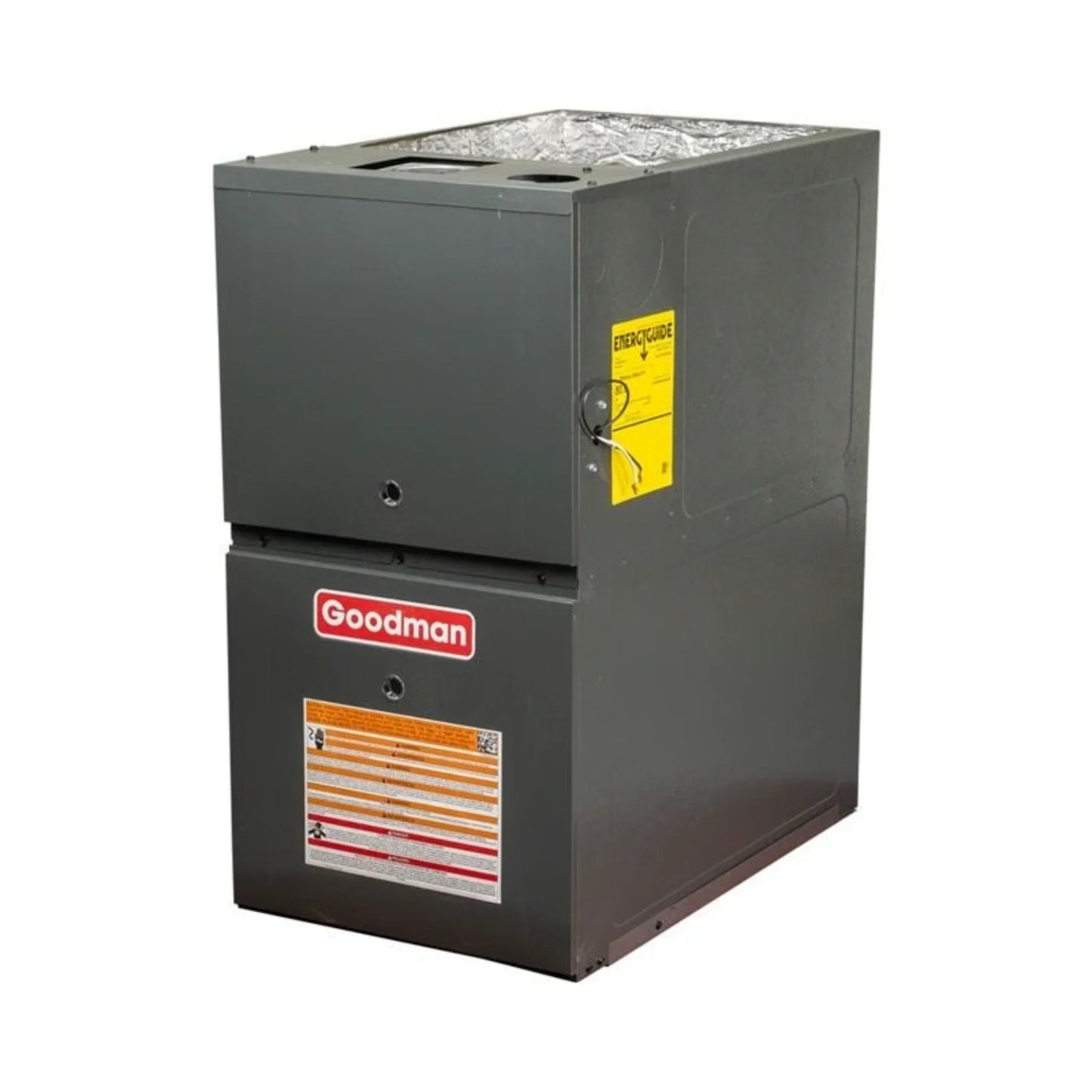 Goodman - 80,000 BTU 80% Variable Speed Gas Furnace - 24.5" Width - Upflow / Horizontal - Two Stage - 115V - R32 - GRVT800805DN