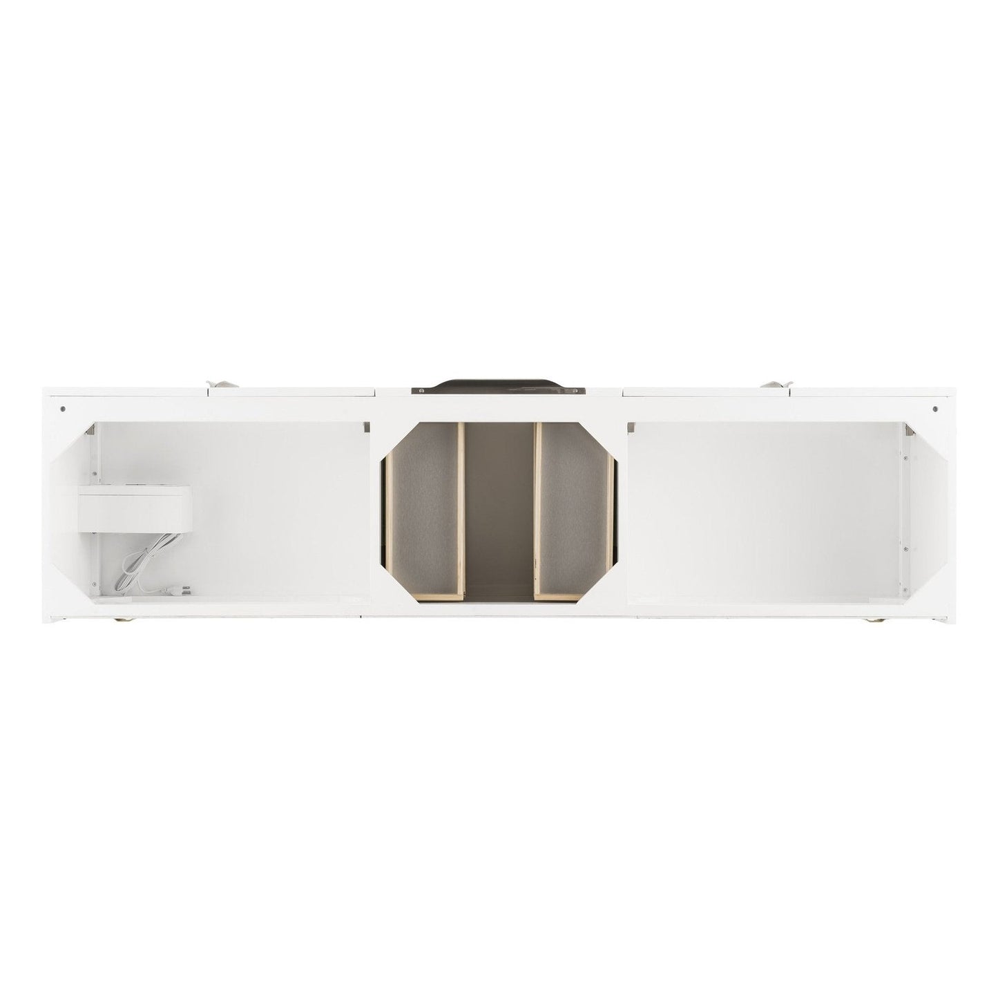 James Martin Vanities Columbia 72" Double Vanity - 388-V72D-AGR-MB-DGG
