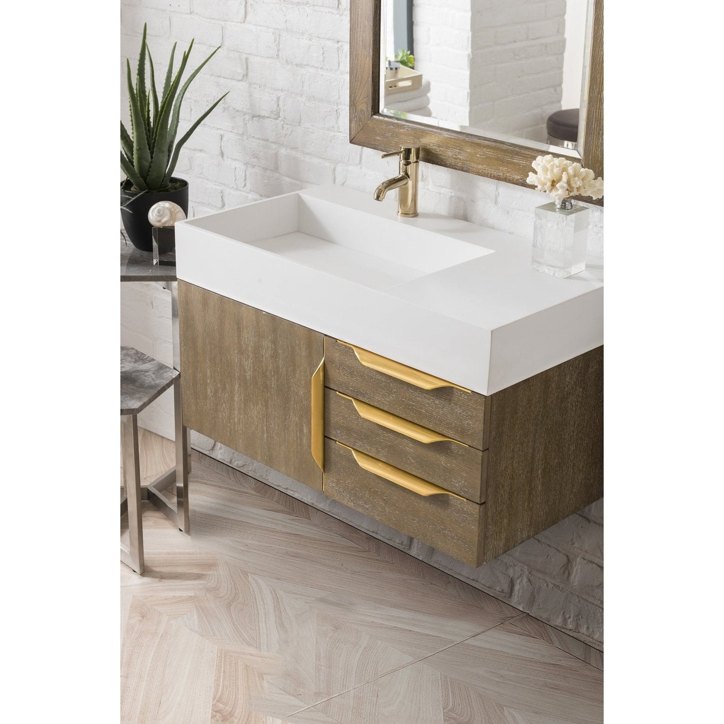 James Martin Vanities Mercer Island 36" Single Vanity - 389-V36-AGR-G-DGG