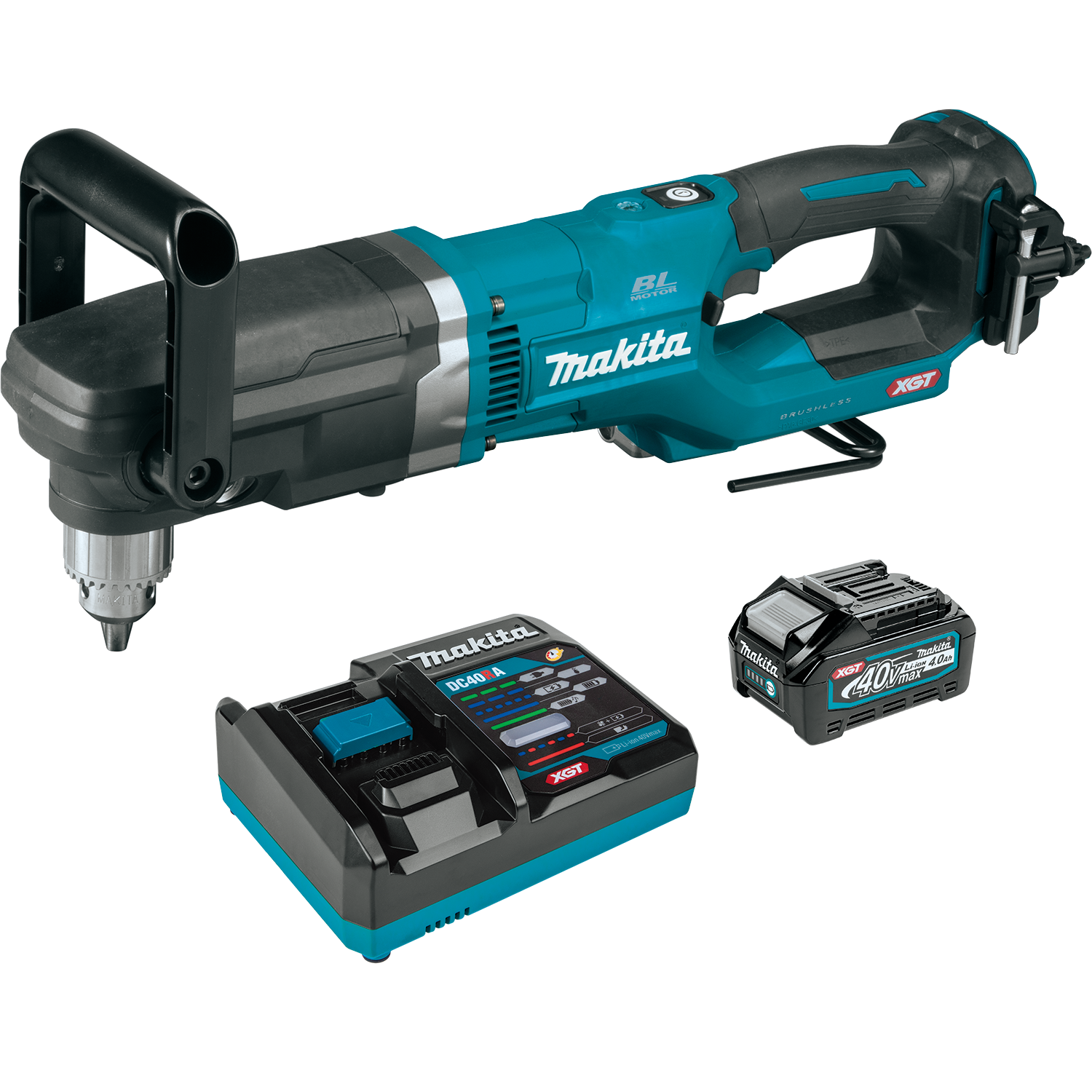Makita  40V Max XGT Brushless Cordless 1/2 In. Right Angle Drill Kit - GAD01M1