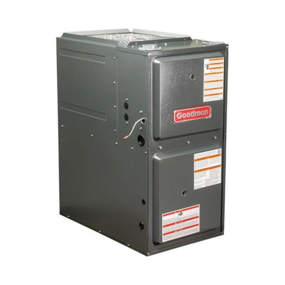 Goodman - 100,000 BTU 92% Gas Furnace - 21" Width - Upflow / Horizontal - Single Stage - 115V - R32 - GR9S921004CN
