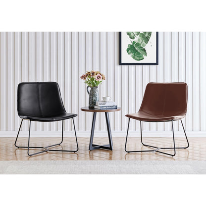 New Pacific Direct Zuma PU Leather Accent Chair  - 9300077-534