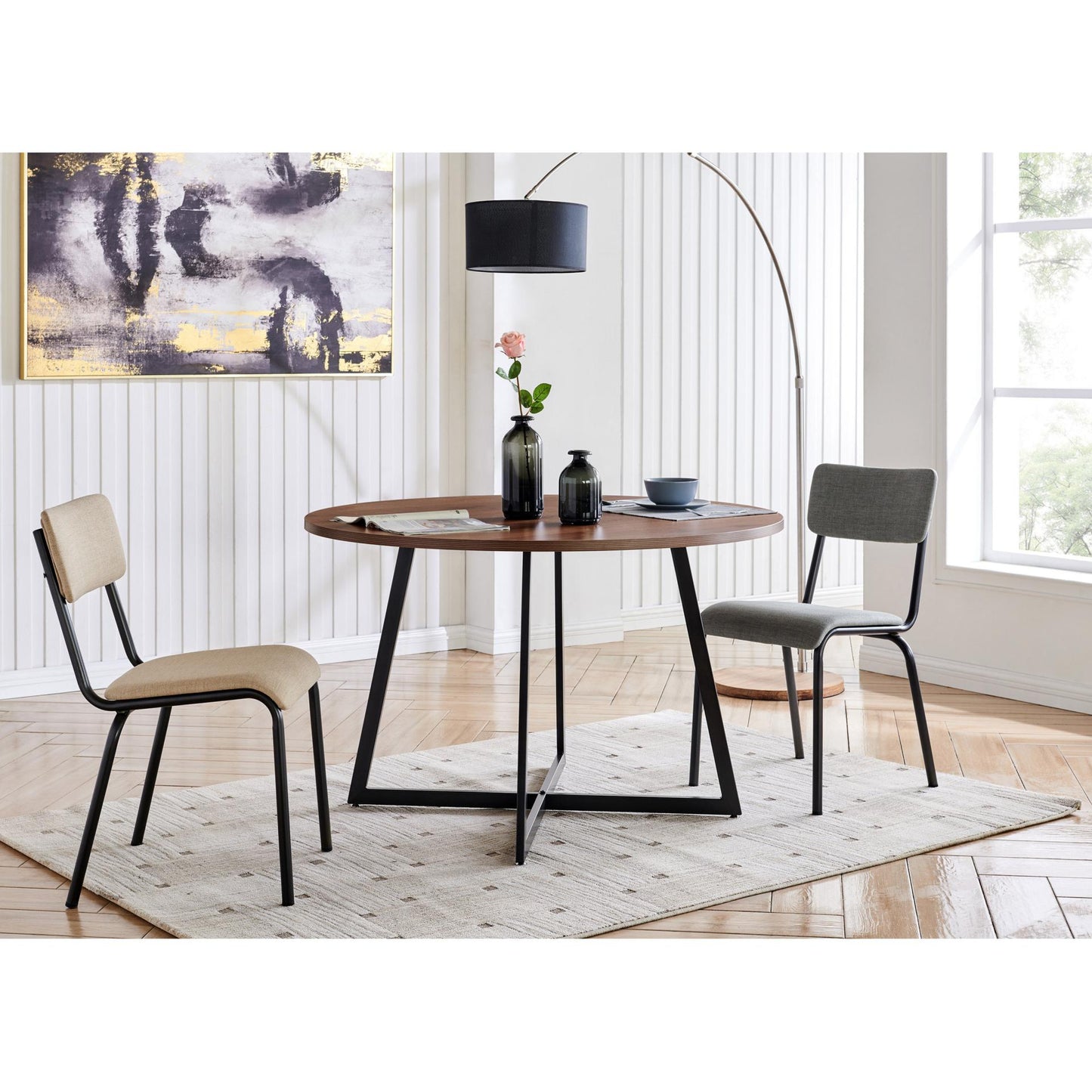 New Pacific Direct Courtdale 47" Round Table -  9300081-546